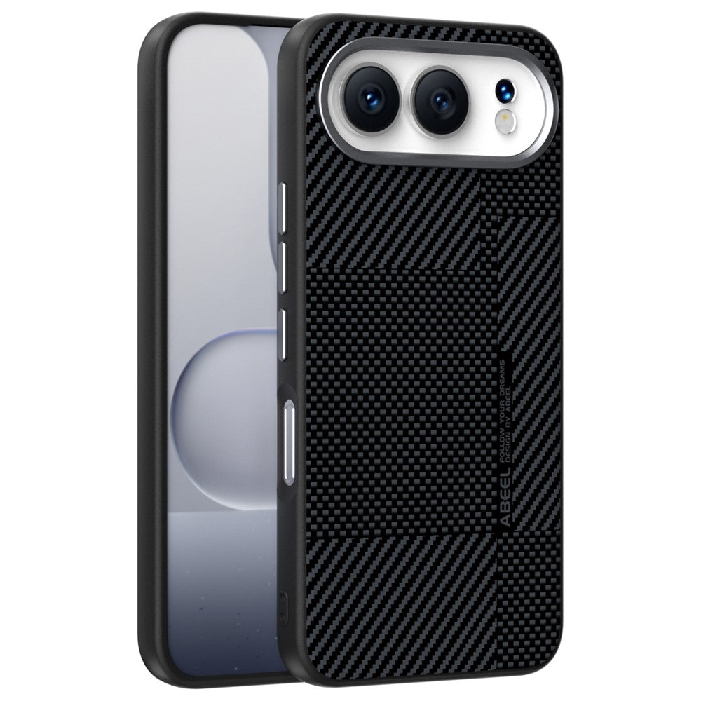 ABEEL For Honor 500 5G magnetisk cover ultratyndt 6D-printet stødsikkert TPU PC aluminiumslegering lædertelefoncover