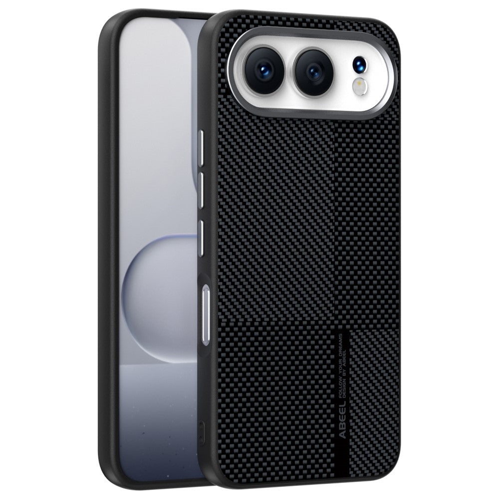 ABEEL For Honor 500 5G magnetisk cover ultratyndt 6D-printet stødsikkert TPU PC aluminiumslegering lædertelefoncover