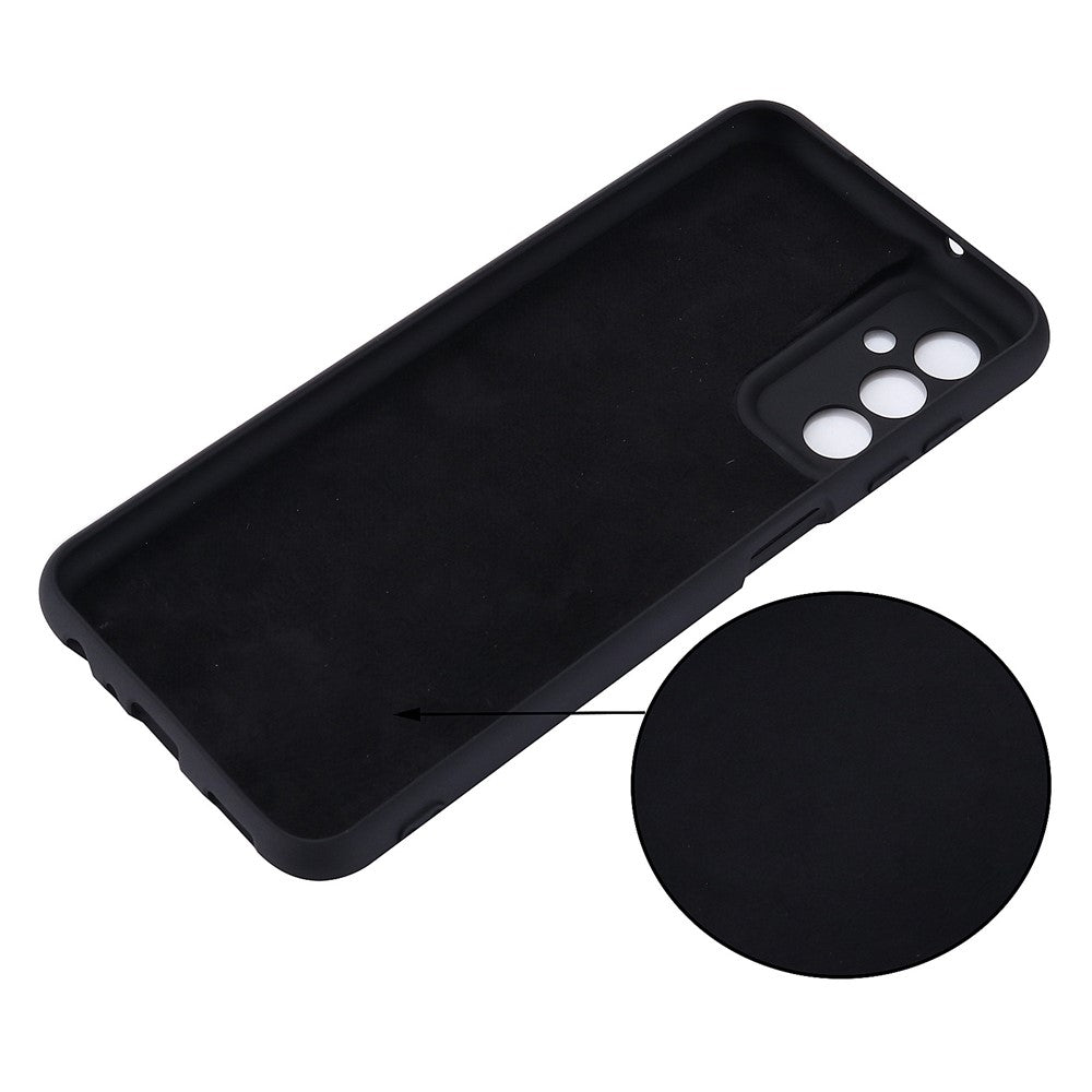 Shockproof Slim Case for Samsung Galaxy F13 4G Liquid Silicone Phone Cover Anti-Drop Protective Case with Strap