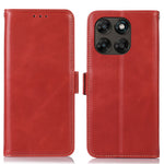 For Motorola Moto G77 5G / G67 5G Case RFID Blocking Genuine Cow Leather Wallet Phone Cover