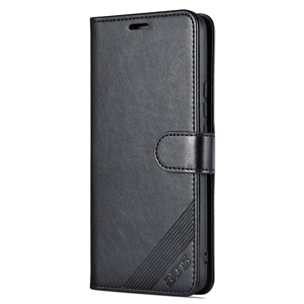 AZNS För Xiaomi Redmi K50 Ultra 5G / 12T 5G Plånboksfodral Stötsäkert PU-läderfodral Reptåligt mobilfodral med Stativ
