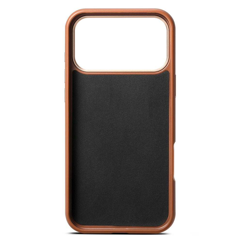 ESEBLE For iPhone 17 Pro Max Magnetic Case TPU + PU Leather Phone Cover Compatible with Magsafe