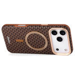 ESEBLE For iPhone 17 Pro Max Magnetic Case TPU + PU Leather Phone Cover Compatible with Magsafe