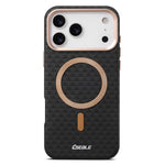 ESEBLE For iPhone 17 Pro Max Magnetic Case TPU + PU Leather Phone Cover Compatible with Magsafe