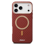 ESEBLE For iPhone 17 Pro Max Magnetic Case TPU + PU Leather Phone Cover Compatible with Magsafe