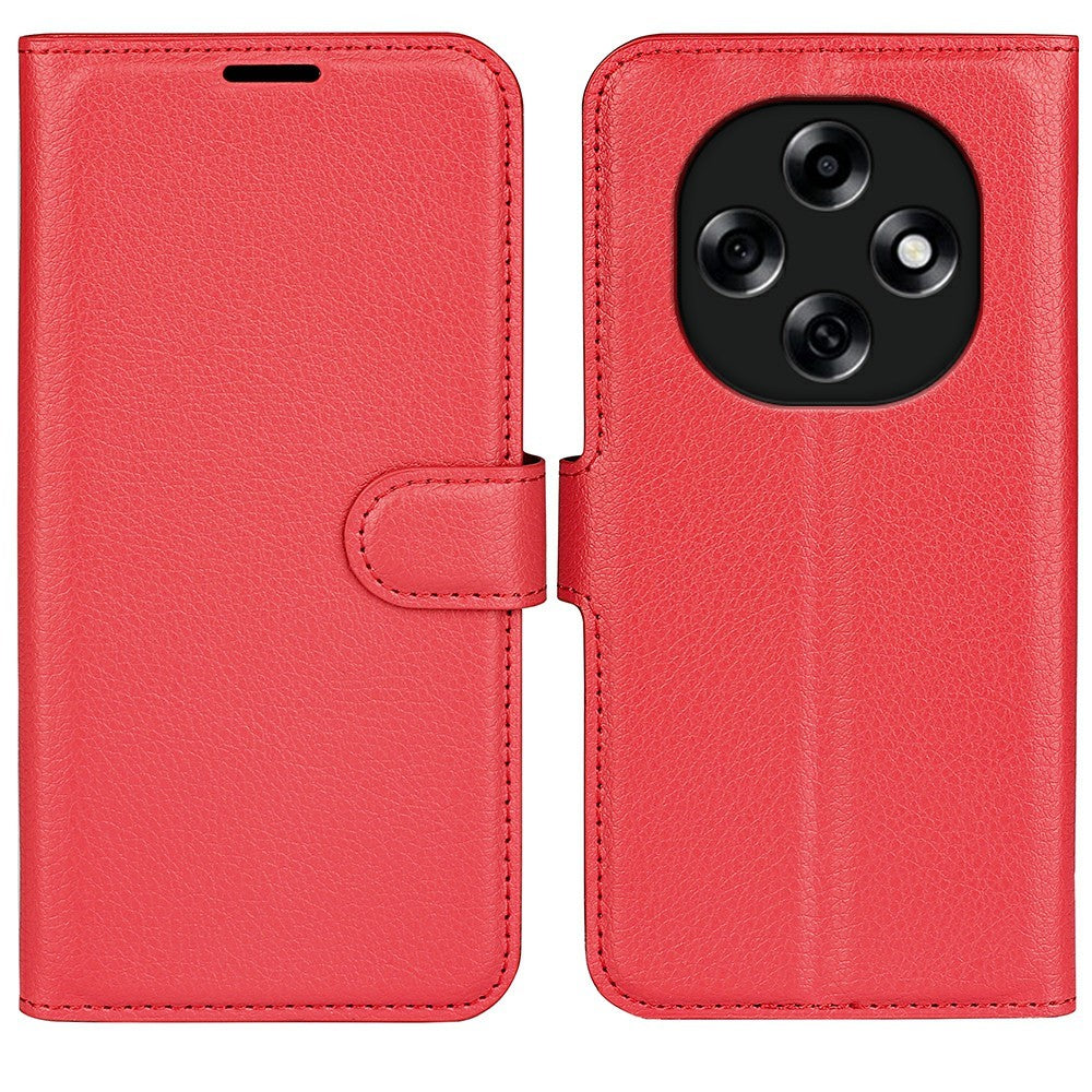 For Oppo F31 Pro 5G Case Wallet Stand Litchi Texture Shockproof Leather Phone Cover