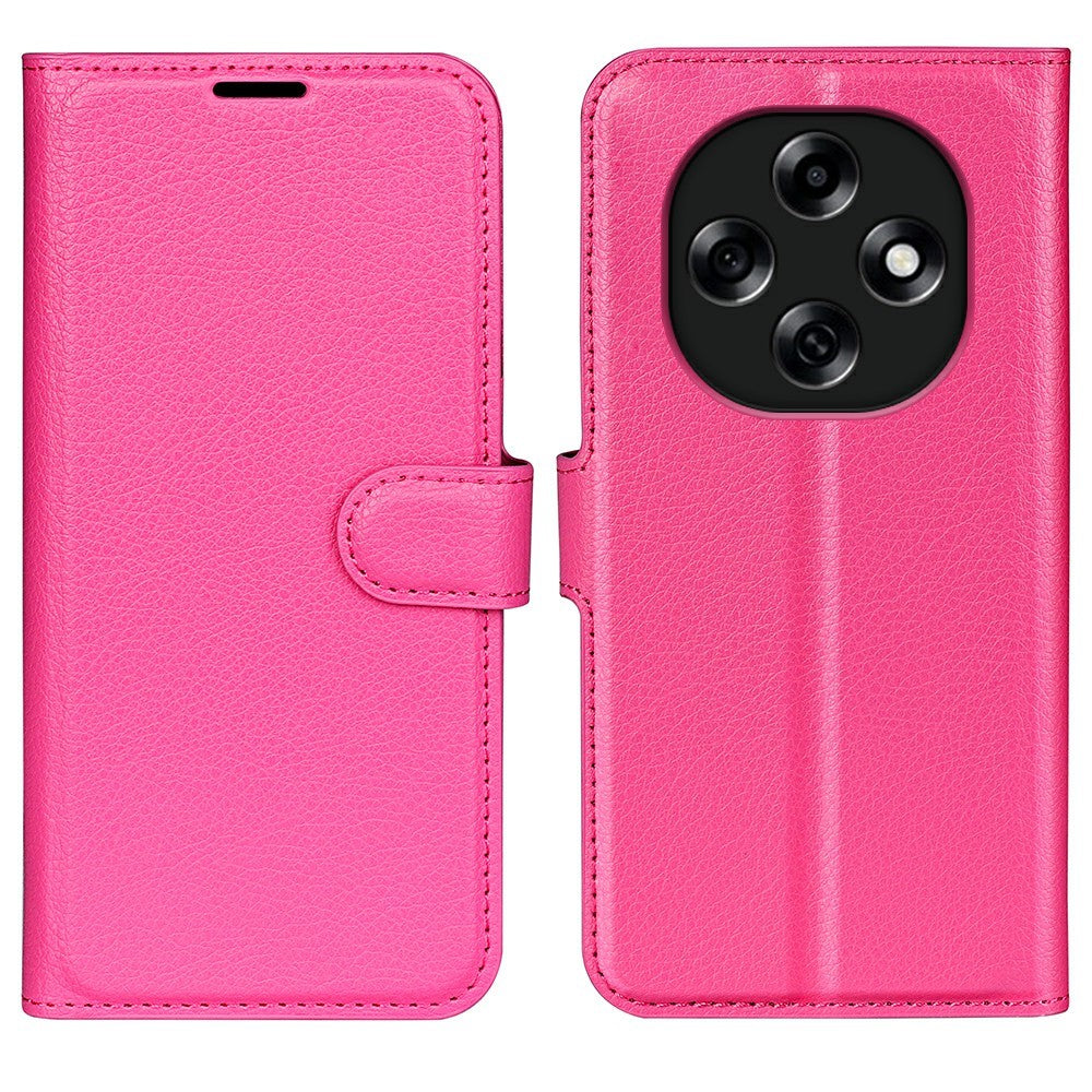 For Oppo F31 Pro 5G Case Wallet Stand Litchi Texture Shockproof Leather Phone Cover