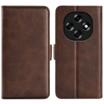 For Oppo F31 Pro 5G Wallet Case Calf Textured TPU + PU Stand Flip Cover With Double Magnetic Clasp