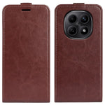 For Xiaomi Redmi Note 15 4G (Global) Case Crazy Horse Texture TPU + PU Leather Vertical Flip Phone Cover With Card Holder