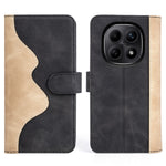 For Xiaomi Redmi Note 15 4G (Global) Wallet Case Leather Phone Cover Splicing Color