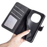 For Xiaomi Redmi Note 15 4G (Global) Wallet Case Leather Phone Cover Splicing Color