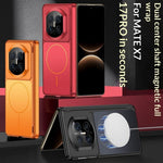 GKK For Huawei Mate X7 Magnetic Case Dual Center Shaft AG Matte Phone Cover
