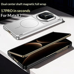 GKK For Huawei Mate X7 Magnetic Case Dual Center Shaft AG Matte Phone Cover
