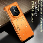 GKK For Huawei Mate X7 Magnetic Case Dual Center Shaft AG Matte Phone Cover
