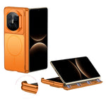 GKK For Huawei Mate X7 Magnetic Case Dual Center Shaft AG Matte Phone Cover