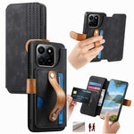For Honor 400 Smart 4G / 400 Smart 5G / X7d 4G Case Wallet Retro Leather Phone Cover with Wristband Kickstand