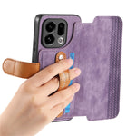 For Oppo Find X9 5G Case Wallet Retro Leather Phone Cover with Wristband Kickstand