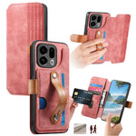 For Oppo Find X9 5G Case Wallet Retro Leather Phone Cover with Wristband Kickstand