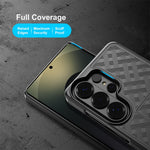 For Samsung Galaxy S26 Ultra Case PC + TPU Sliding Screen Cover Kickstand Phone Shell with Clip