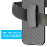 For Samsung Galaxy S26 Ultra Case PC + TPU Sliding Screen Cover Kickstand Phone Shell with Clip