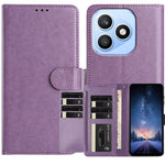 Til Honor X8d 4G Pung Telefoncover Stativ PU-læder Folio Flip Cover med 8 Kortpladser