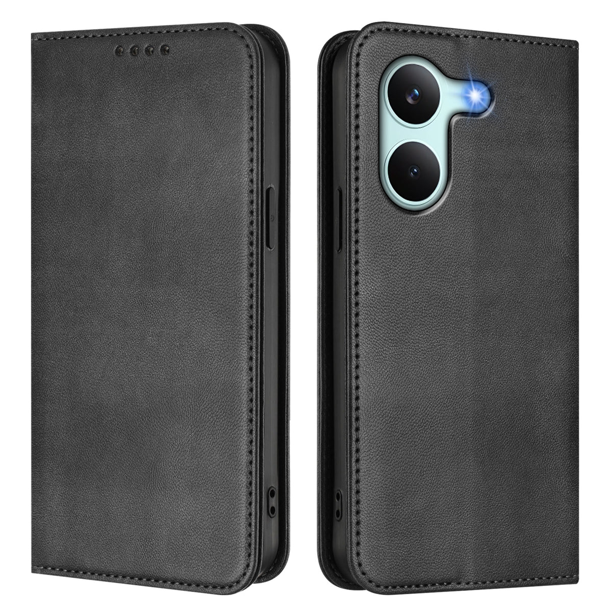 For Xiaomi Poco X8 Pro 5G / Xiaomi Redmi Turbo 5 5G Wallet Cases Retro Texture RFID Blocking Leather Phone Cover