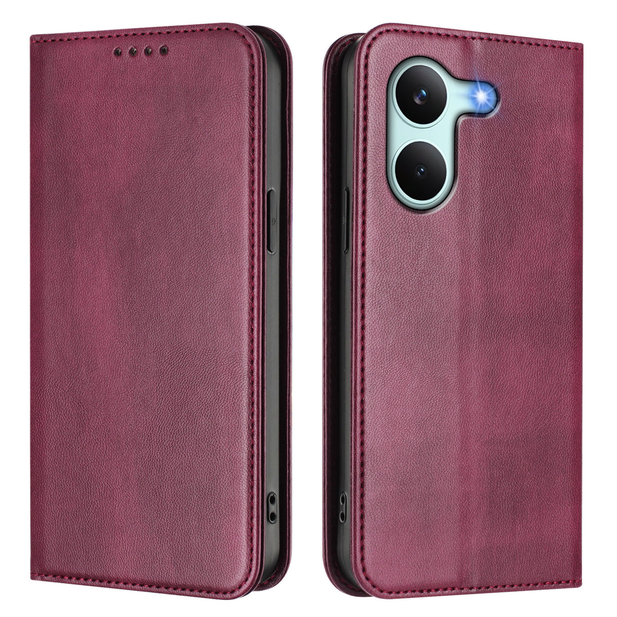 For Xiaomi Poco X8 Pro 5G / Xiaomi Redmi Turbo 5 5G Wallet Cases Retro Texture RFID Blocking Leather Phone Cover