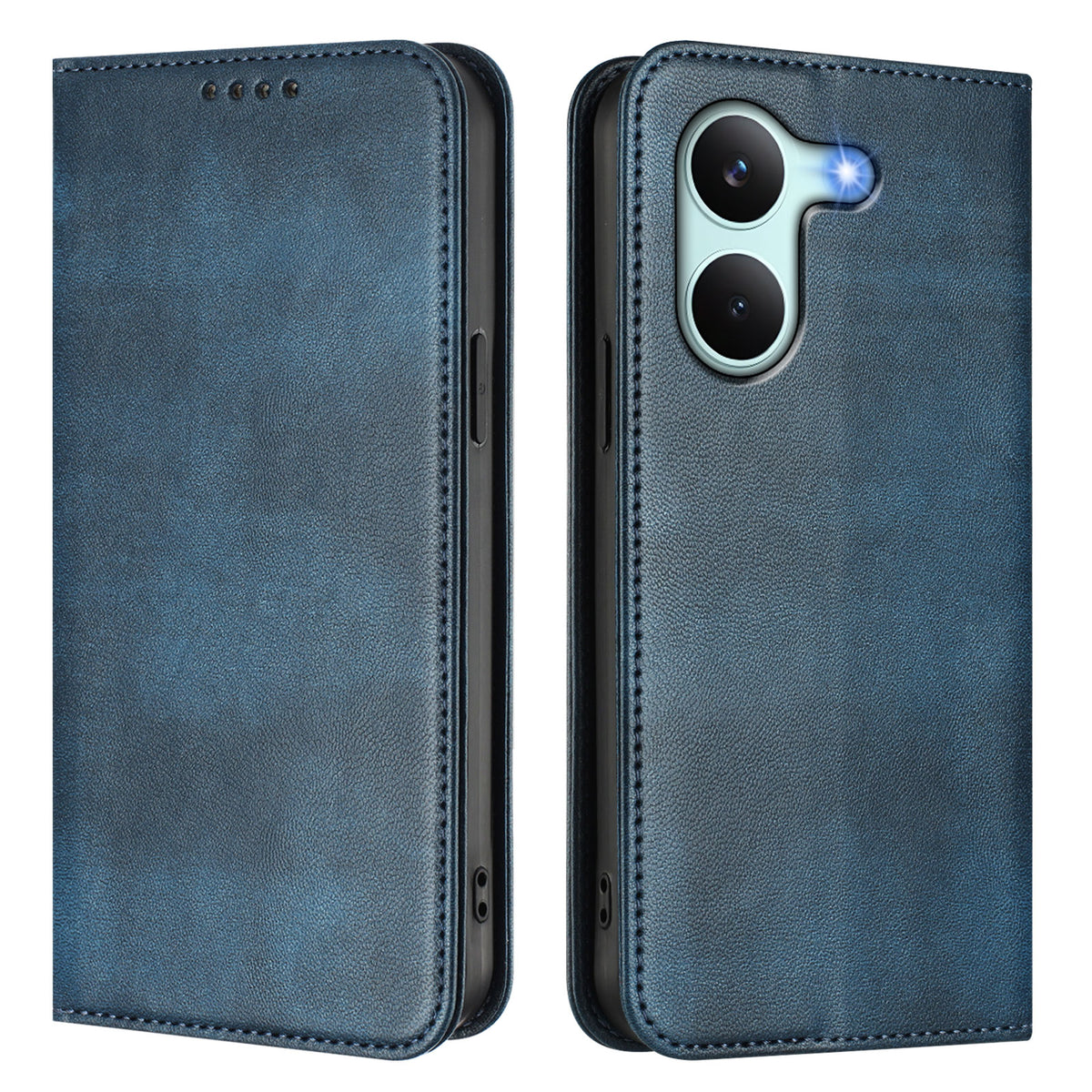 For Xiaomi Poco X8 Pro 5G / Xiaomi Redmi Turbo 5 5G Wallet Cases Retro Texture RFID Blocking Leather Phone Cover