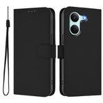 For Xiaomi Poco X8 Pro 5G / Xiaomi Redmi Turbo 5 5G Case Solid Color Wallet Leather Phone Cover with Strap