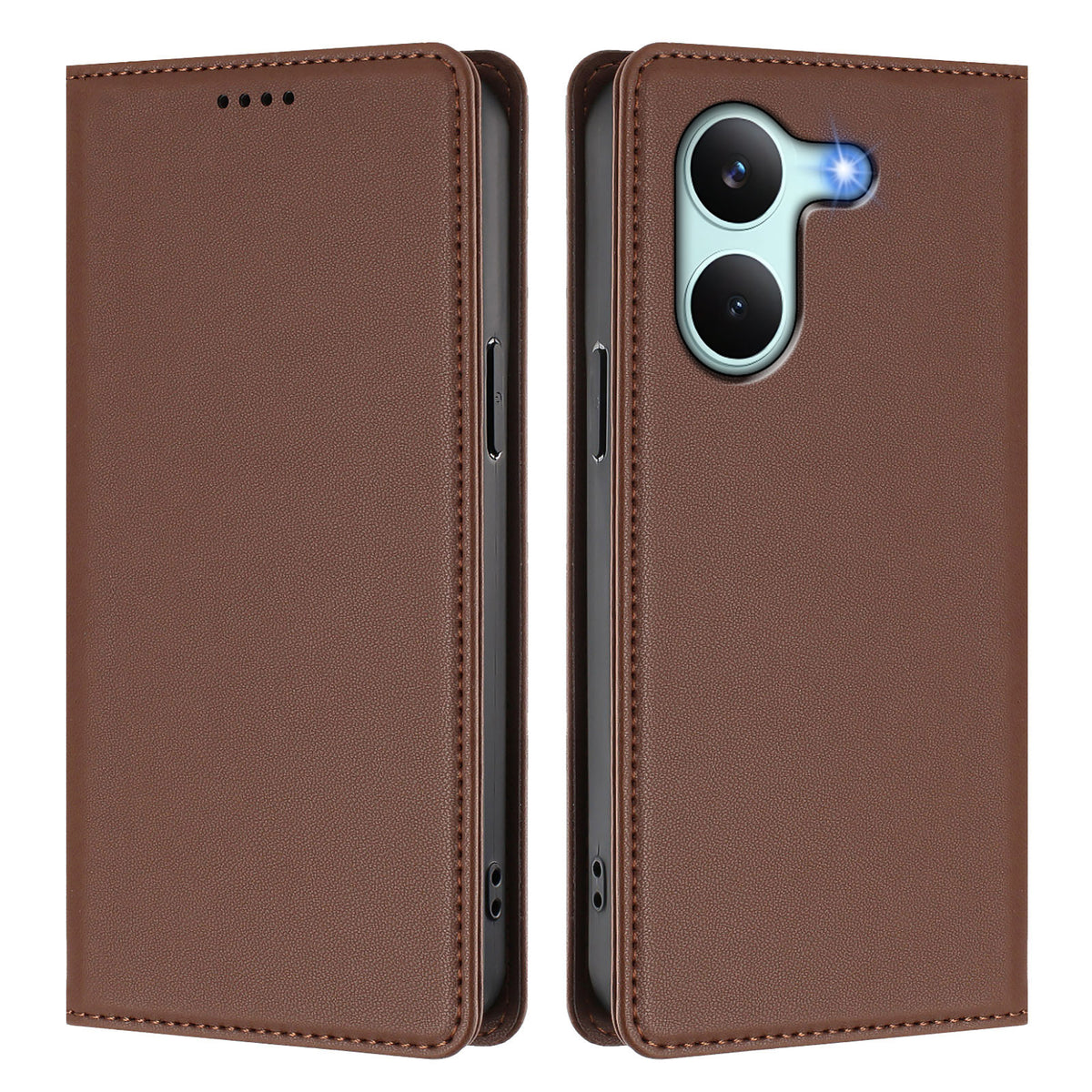 For Xiaomi Poco X8 Pro 5G / Xiaomi Redmi Turbo 5 5G Leather Wallet Case Magnetic Closure RFID Blocking Phone Cover