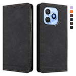 For Honor X8d 4G Case RINACASIS RC23 RFID Blocking Wallet Stand PU Leather Phone Cover