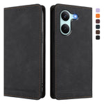 For Xiaomi Poco X8 Pro 5G / Xiaomi Redmi Turbo 5 5G Case RINACASIS RC23 RFID Blocking Wallet Stand PU Leather Phone Cover