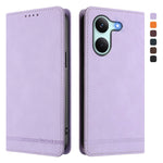 For Xiaomi Poco X8 Pro 5G / Xiaomi Redmi Turbo 5 5G Case RINACASIS RC23 RFID Blocking Wallet Stand PU Leather Phone Cover