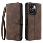 AZNS A2 för Oppo Reno15 Pro Max 5G (Global) / Reno15 Pro 5G (Kina) Läderfodral med handledsrem RFID-blockerande plånboksfodral