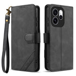 AZNS A2 för Oppo Reno15 Pro Max 5G (Global) / Reno15 Pro 5G (Kina) Läderfodral med handledsrem RFID-blockerande plånboksfodral