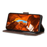AZNS A2 for Xiaomi Redmi Note 14 5G Leather Case with Wrist Strap RFID Blocking Wallet Stand Phone Cover