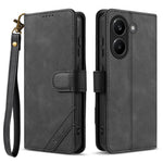 AZNS A2 for Xiaomi Poco X8 Pro 5G / Redmi Turbo 5 5G Leather Case with Wrist Strap RFID Blocking Wallet Stand Phone Cover