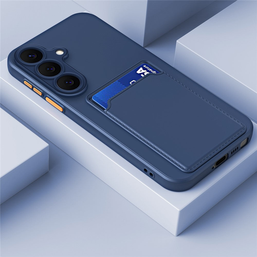 Samsung Galaxy A37 5G-skal Flexibelt TPU-mobilskal med bakre kortplats