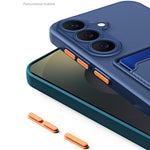 Samsung Galaxy A37 5G-skal Flexibelt TPU-mobilskal med bakre kortplats