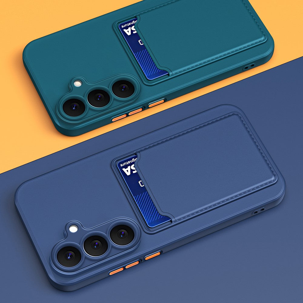 Samsung Galaxy A37 5G-skal Flexibelt TPU-mobilskal med bakre kortplats