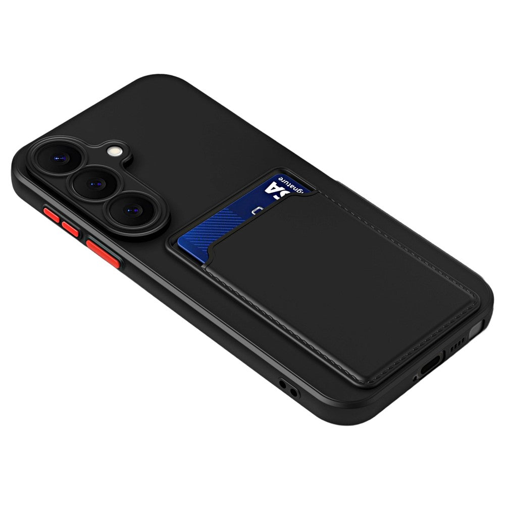 Samsung Galaxy A37 5G-skal Flexibelt TPU-mobilskal med bakre kortplats