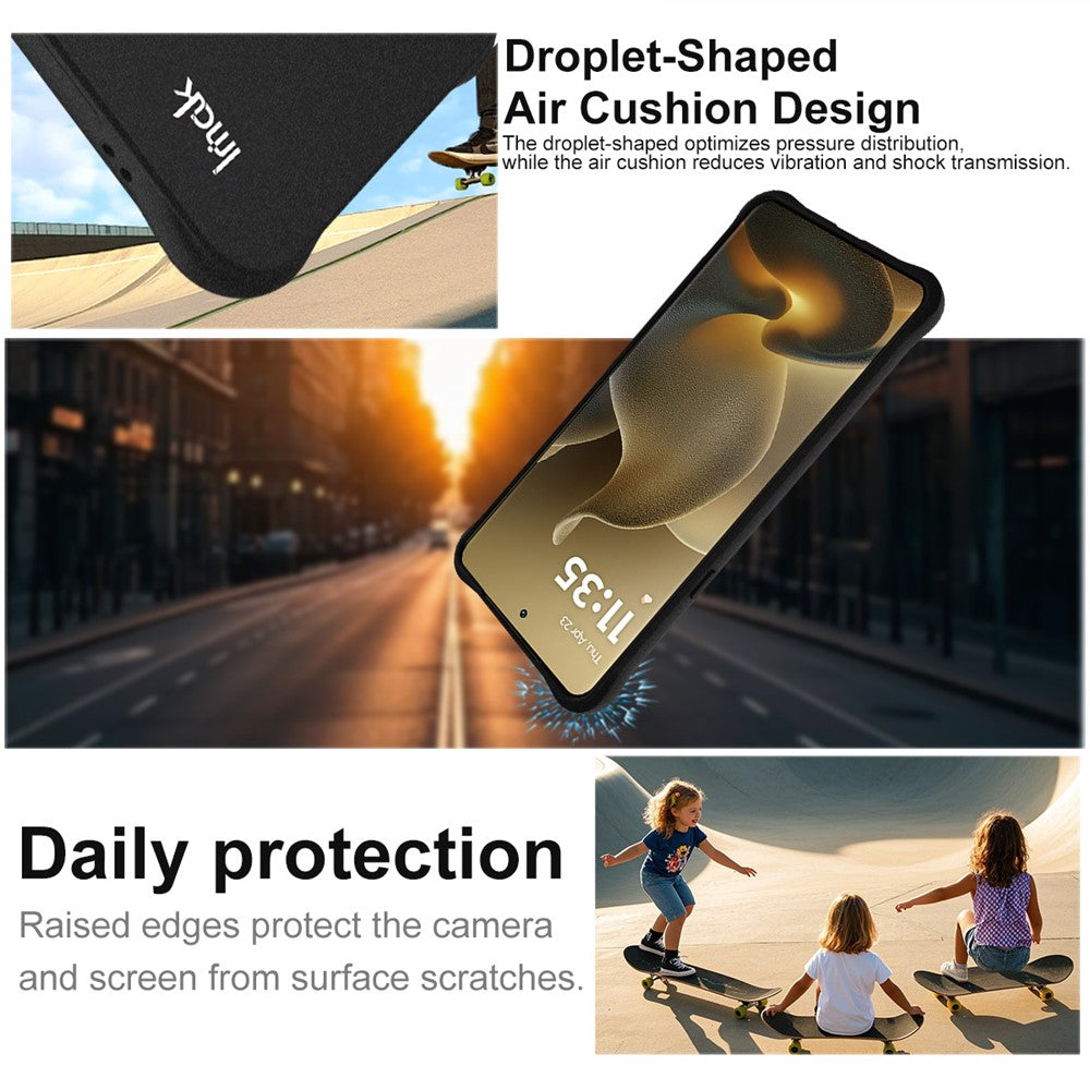IMAK TPU-skal för Motorola Edge 70 Ultra 5G / Moto X70 Air Pro 5G / Signature 5G krockkudde stötsäkert mobilskydd