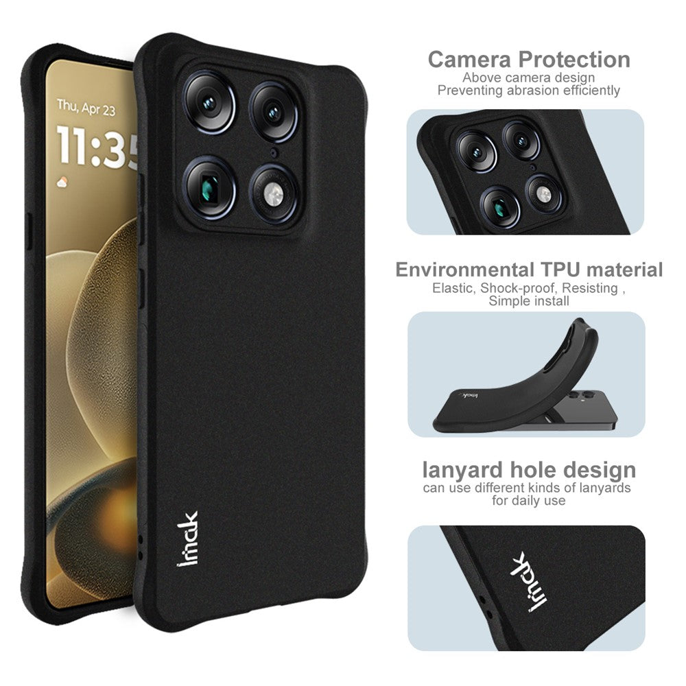 IMAK TPU-skal för Motorola Edge 70 Ultra 5G / Moto X70 Air Pro 5G / Signature 5G krockkudde stötsäkert mobilskydd