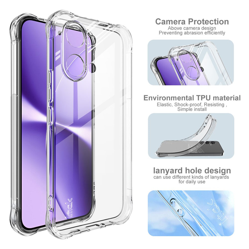 IMAK For Xiaomi Redmi Turbo 5 Max 5G / Poco X8 Pro Max 5G Case TPU Phone Cover Airbag Shockproof Protection