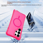 For Samsung Galaxy S26 Ultra Magnetic Phone Case Soft-touch 2-in-1 PC+TPU Shockproof Cover Compatible with MagSafe
