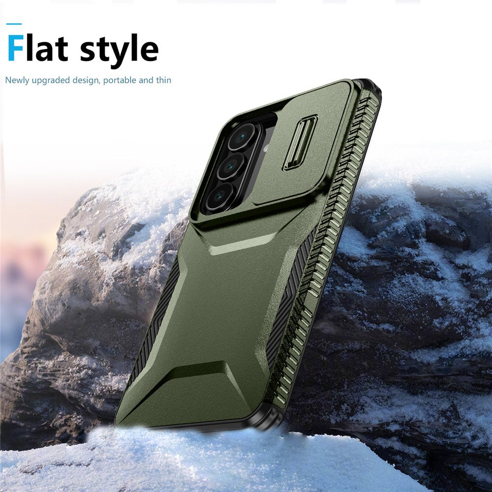 For Samsung Galaxy S26+ Case Camshield TPU + PC Phone Cover Non-Slip Side Edge