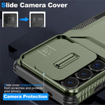 Samsung Galaxy S26 Ultra-skal Camshield TPU + PC-mobilskydd Halkfri sidokant