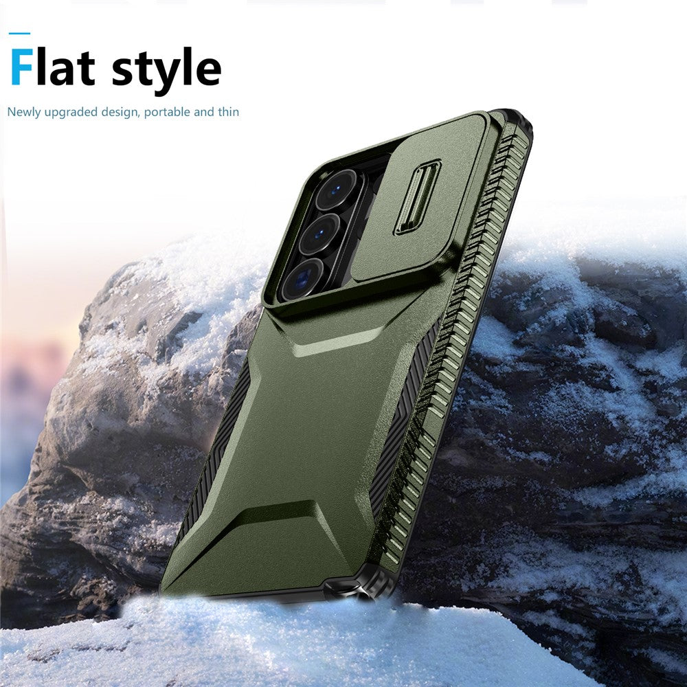 For Samsung Galaxy S26 Ultra Case Camshield TPU + PC Phone Cover Non-Slip Side Edge