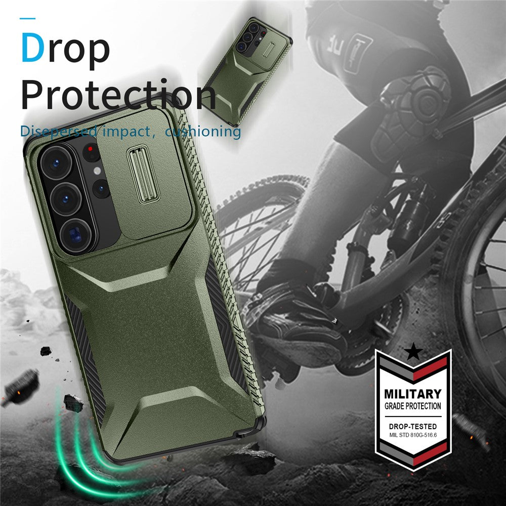 For Samsung Galaxy S26 Ultra Case Camshield TPU + PC Phone Cover Non-Slip Side Edge