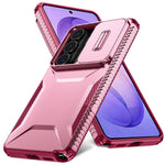 Samsung Galaxy S26 Ultra-skal Camshield TPU + PC-mobilskydd Halkfri sidokant